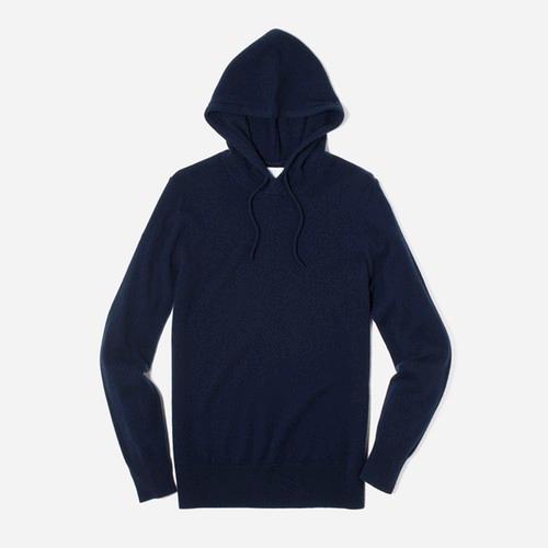 Everlane The Men's Cashmere Hoodie - Navy
