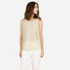 Everlane Women's Habotai Silk Tank - Ecru