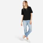 Everlane The Ponte Tee - Black
