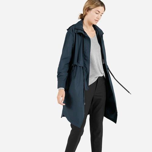 Women's Everlane Anorak - Bright Navy