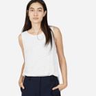 Everlane Women's Linen Tank - White