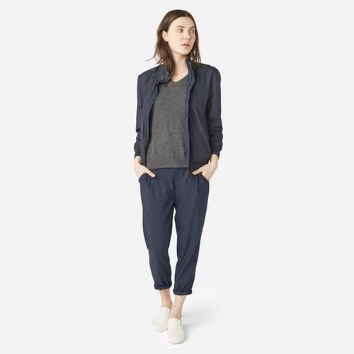 Everlane Women's Slouchy Trouser - Navy