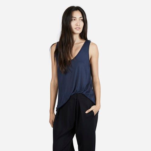 Everlane The Ryan Tank - Navy