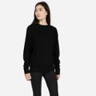 Everlane The Men's Cashmere Crew For Her - Black