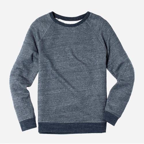 Everlane Men's Crew Sweatshirt - Navy Marled