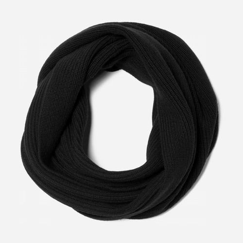 Everlane The Chunky Wool Infinity Scarf - Black