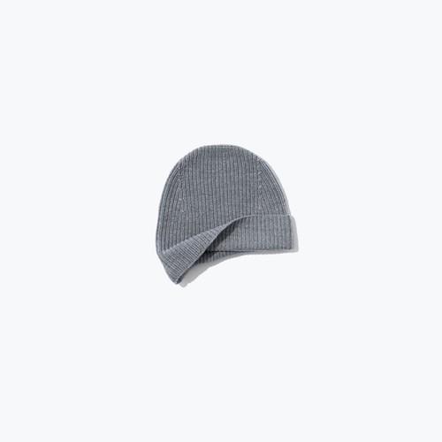 The Everlane Mini Chunky Knit Beanie - Grey