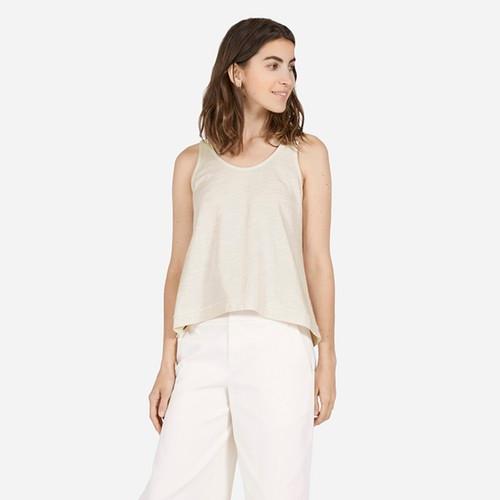 Everlane The Texture Tank - Cream