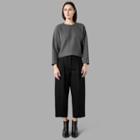 Everlane The E1 Structured Crop - Charcoal