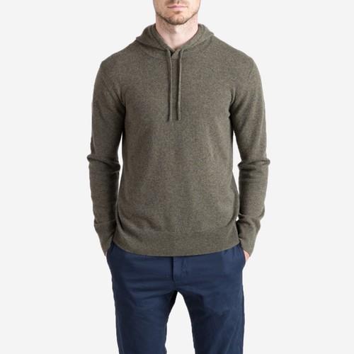 Everlane The Men's Cashmere Hoodie - Moss