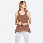Everlane The Updated Silk Tank - Rose Taupe