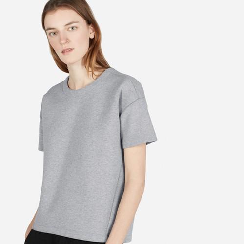 Everlane The Street Fleece Short-sleeve Sweatshirt - Grey