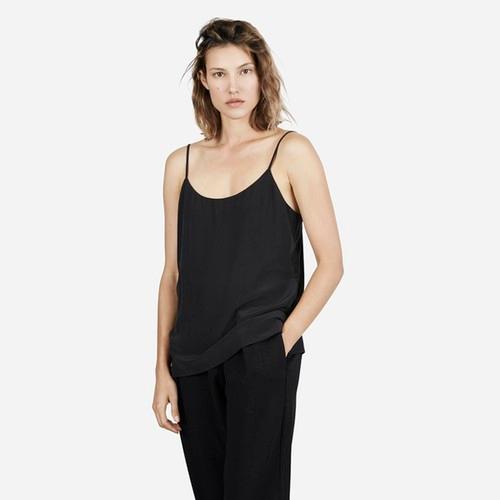 Everlane The Silk Camisole - Black