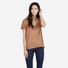 Everlane The Women's U-neck Tee - Copper