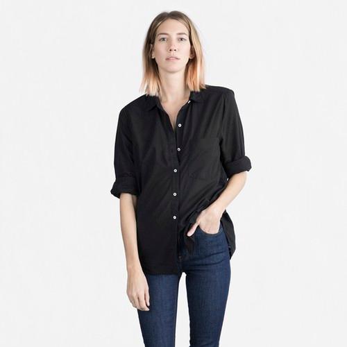 Everlane The Cotton Lawn - Black