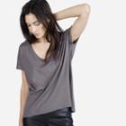 Everlane The Womens U-neck - Slate