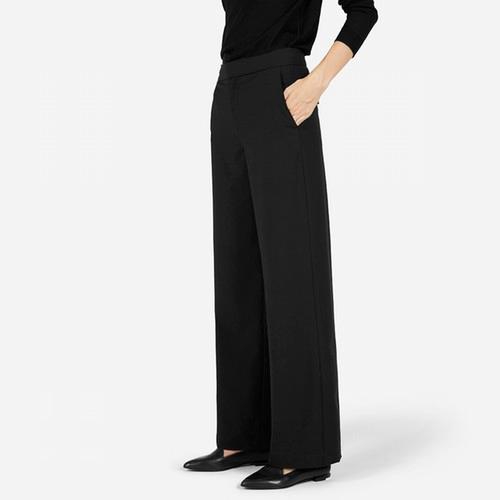 Everlane The Slouchy Wide Leg Pant - Black