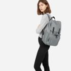 Everlane The Modern Snap Backpack - Grey With Black Leather