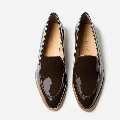 Everlane The Modern Loafer (patent) - Dark Brown