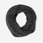 Everlane The Chunky Wool Infinity Scarf - Black Marl