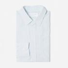 Everlane Men's Slim Fit Poplin - Light Blue Stripe