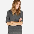 Everlane The Luxe Sweater Mid-sleeve - Charcoal