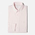 Everlane The Slim Fit Poplin - Pink Check