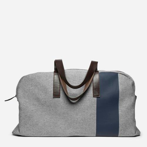 Everlane The Weekender - Reverse Denim / Navy Stripe