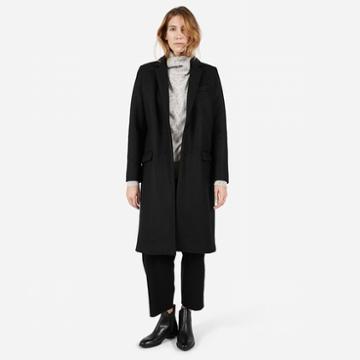 Everlane The Women's Wool Overcoat - Black