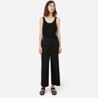 Everlane Women's Wide Leg Structure Pant - Black