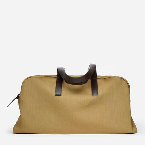 Everlane The Weekender - Barley + Brown Leather