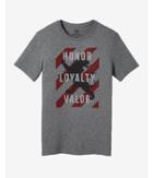 Express Mens Honor Valor Lion Graphic T-shirt