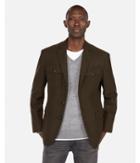 Express Mens Four Pocket Military Blazer