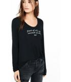 Express Women's Tees Express One Eleven Hooded First Graphic T-shirt