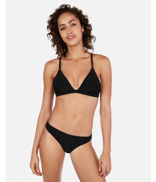 Express Womens Minimalist Triangle Bikini Top