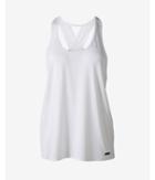Express White Exp Core Mesh Fly Back Tank