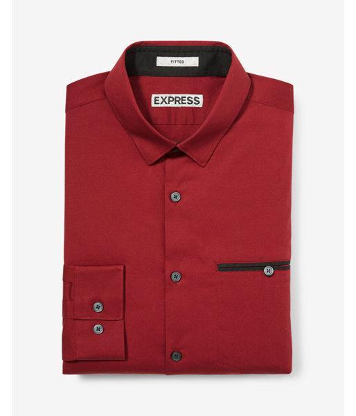 Express Fitted Piped 1mx Dress