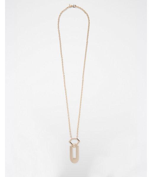 Express Womens Geometric Pendant Necklace