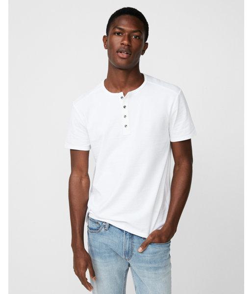 Express Mens Long Slub Short Sleeve