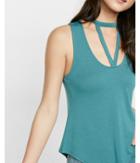 Express Strappy Choker Neck Tank