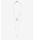 Express Womens Layered Pendant Necklace
