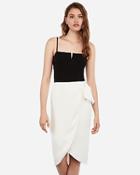 Express Womens Crop V-wire Top