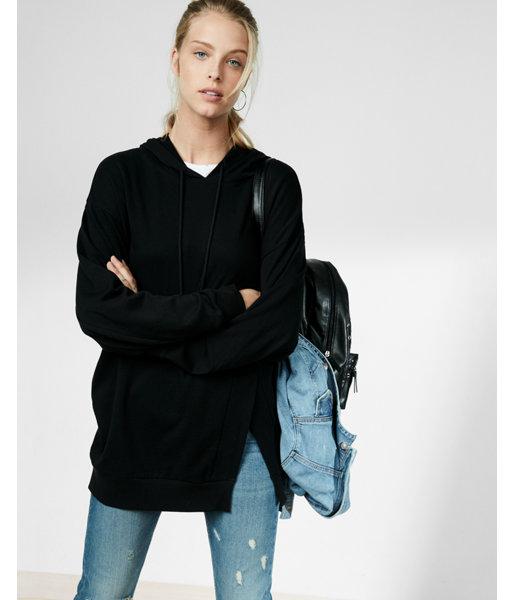 Express Side Slit Oversized Hoodie