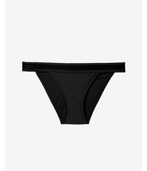 Express Womens Mesh Banded Bikini Bottoms