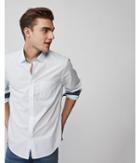 Express Mens Stripe Soft Wash Button-down