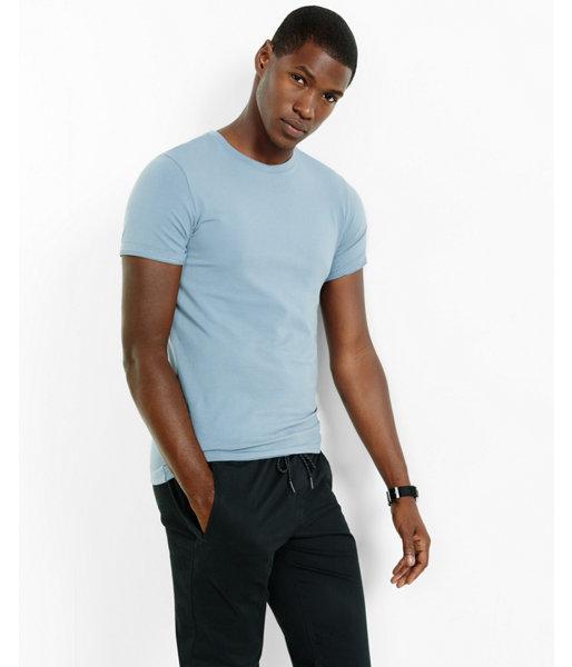 Express Mens Slim Stretch Crew Neck Tee