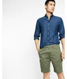 Express 10 Inch Classic Fit Flex Stretch Cargo