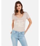Express Womens Express One Eleven Ros Happy Place Graphic Easy Tee