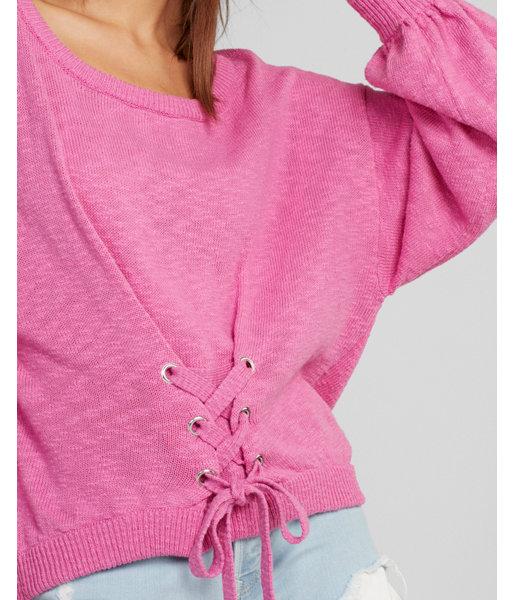 Express Balloon Sleeve Cotton Corset
