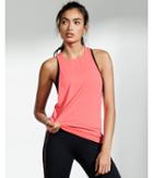 Express Womens Coral Exp Core Relaxed Tank